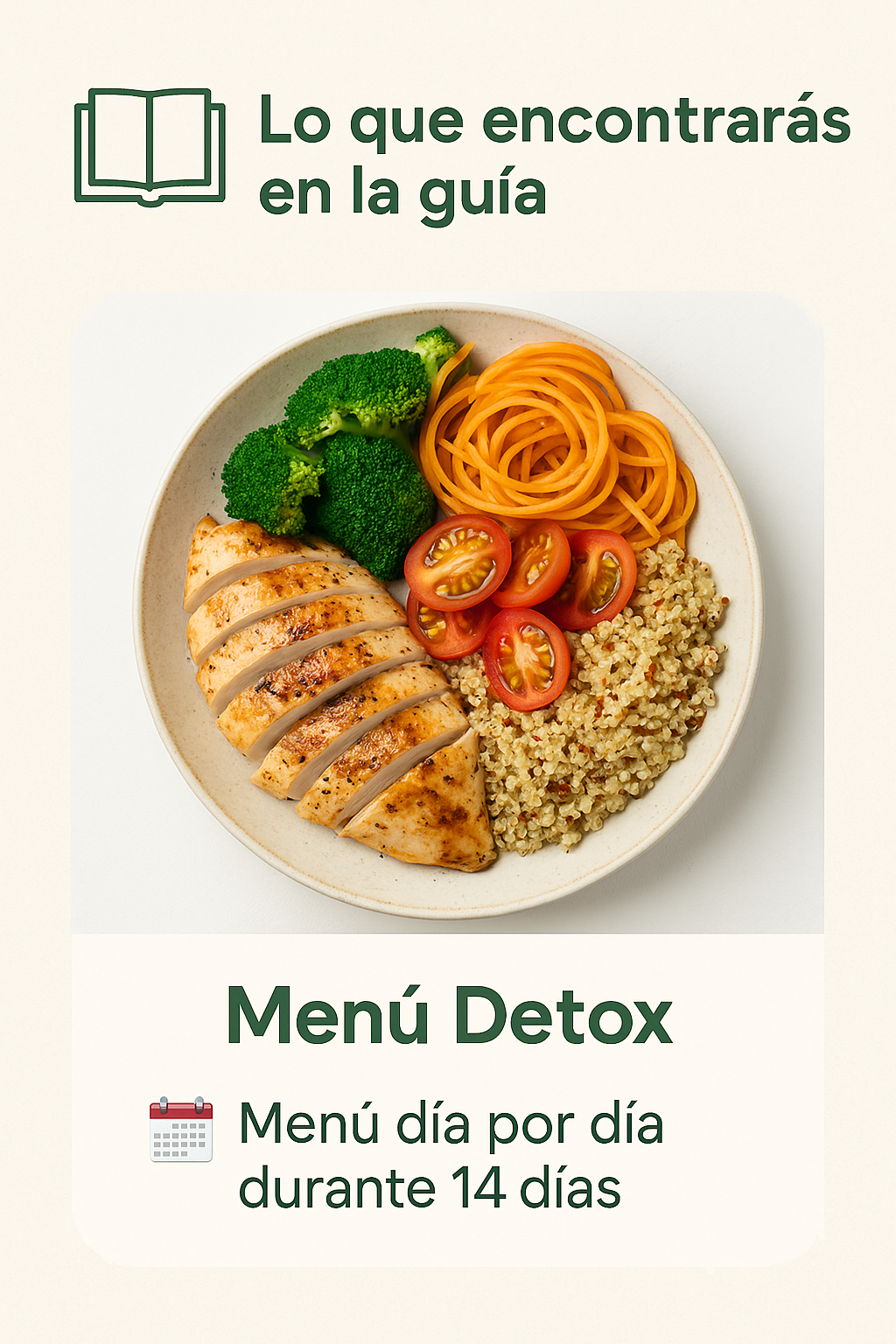 Menú Detox